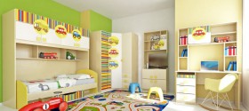 Детская комната Клаксон (Бежевый/корпус Клен) в Змеиногорске - zmeinogorsk.katalogmebeli.com | фото 5