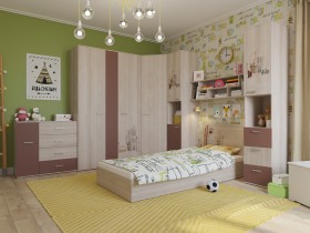 Детская комната Лимбо-1 в Змеиногорске - zmeinogorsk.katalogmebeli.com | фото 2