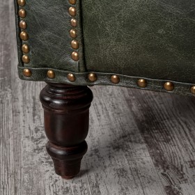 Кресло кожаное Лофт Аристократ (ширина 1070 мм) в Змеиногорске - zmeinogorsk.katalogmebeli.com | фото 3