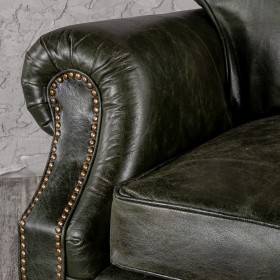 Кресло кожаное Лофт Аристократ (ширина 1070 мм) в Змеиногорске - zmeinogorsk.katalogmebeli.com | фото 5