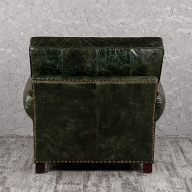 Кресло кожаное Лофт Аристократ (ширина 1070 мм) в Змеиногорске - zmeinogorsk.katalogmebeli.com | фото 7