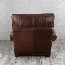 Кресло кожаное Лофт Аристократ (ширина 1100 мм) в Змеиногорске - zmeinogorsk.katalogmebeli.com | фото 7