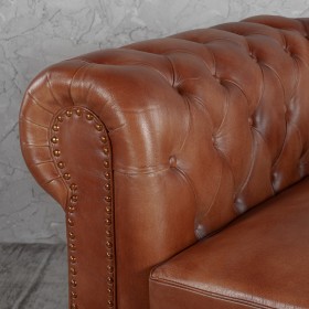 Кресло кожаное Лофт Честер (кожа) в Змеиногорске - zmeinogorsk.katalogmebeli.com | фото 3