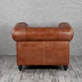 Кресло кожаное Лофт Честер (кожа) в Змеиногорске - zmeinogorsk.katalogmebeli.com | фото 7