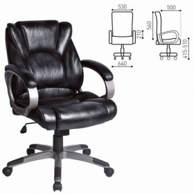 Кресло офисное BRABIX Eldorado EX-504 (черный) в Змеиногорске - zmeinogorsk.katalogmebeli.com | фото