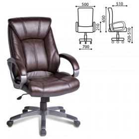 Кресло офисное BRABIX Maestro EX-506 (коричневый) в Змеиногорске - zmeinogorsk.katalogmebeli.com | фото