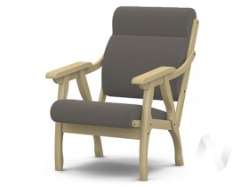 Кресло Вега-10 (бесцветный лак/ULTRA STONE) в Змеиногорске - zmeinogorsk.katalogmebeli.com | фото