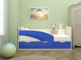 Кровать детская 1,6м Дельфин (Розовый металлик) в Змеиногорске - zmeinogorsk.katalogmebeli.com | фото 7