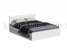 Кровать Нэнси New 1,4м (Белый/белый глянец) в Змеиногорске - zmeinogorsk.katalogmebeli.com | фото