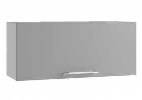 Монца ГВПГ 800 Шкаф верхний горизонтальный глубокий высокий (Кварц бежевый/корпус Серый) в Змеиногорске - zmeinogorsk.katalogmebeli.com | фото