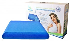 Ортопедическая подушка IQ Sleep (Слип) 570*400*130 мм в Змеиногорске - zmeinogorsk.katalogmebeli.com | фото