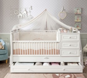 ROMANTIC BABY Детская кровать-трансформер 20.21.1015.00 в Змеиногорске - zmeinogorsk.katalogmebeli.com | фото 3