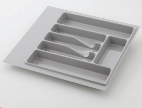 Вкладыш для кухонных принадлежностей, серый, Volpato 300 мм в Змеиногорске - zmeinogorsk.katalogmebeli.com | фото